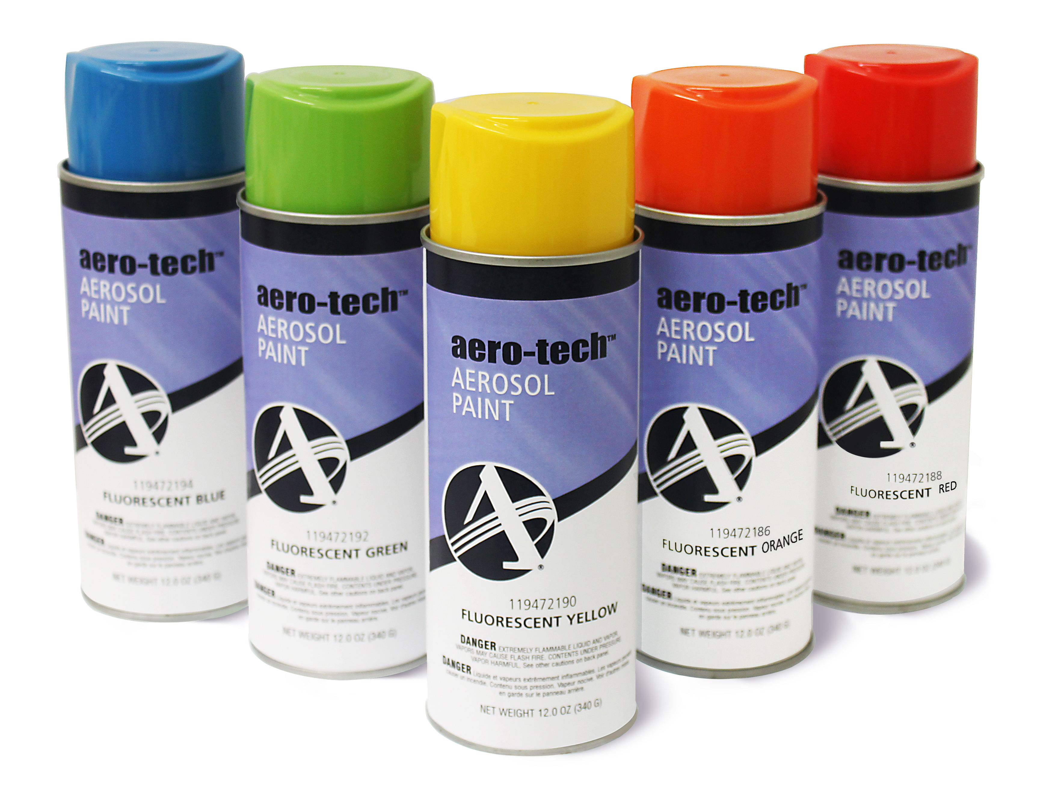 aero-tech&trade; Fluorescent Colors